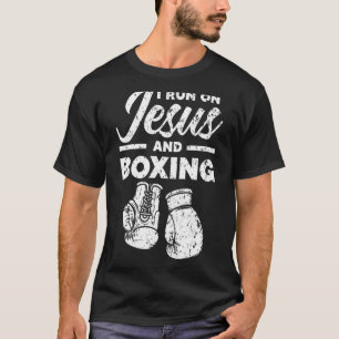 T-shirt Jesus Et Boxer Christian Professional Boxer Sport