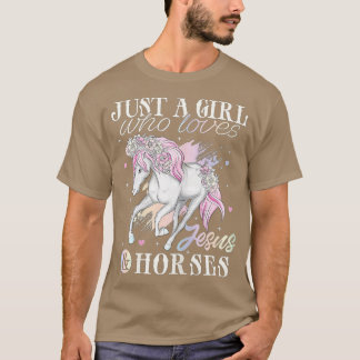T-shirt Jésus Et Chevaux Design