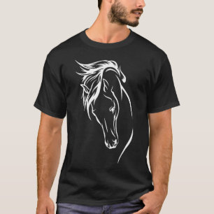 T-shirt Jésus Et Chevaux Équitation