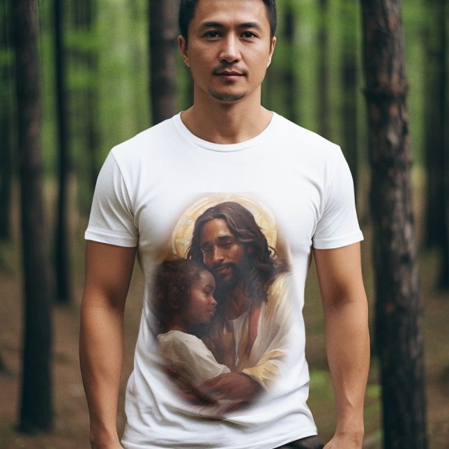 T-shirt Jésus et enfant (Créateur téléchargé)