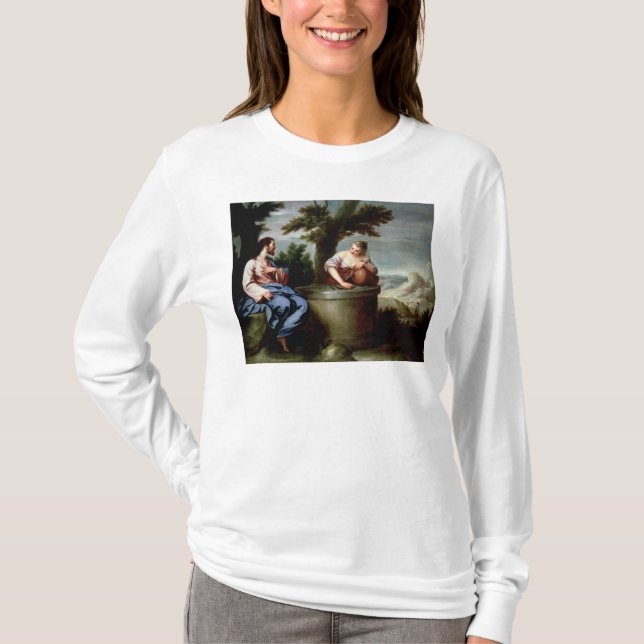 T-shirt Jésus et la femme samaritaine (Devant)