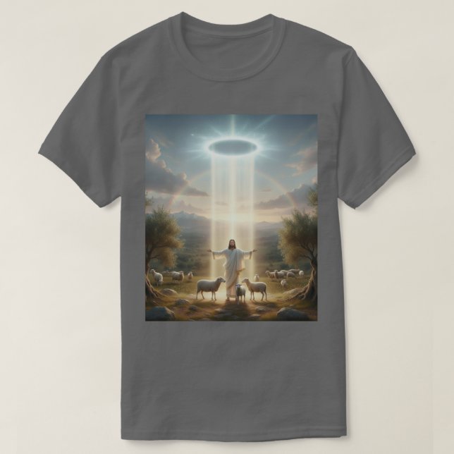 T-Shirt Jésus et ses brebis (Design devant)