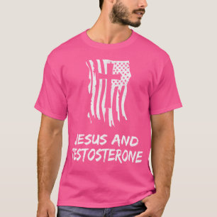 T-shirt Jésus Et Testostérone. Christian Testosterone