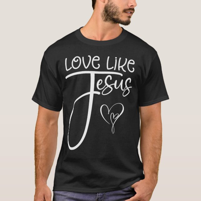 T-shirt Jésus Et Thérapie (Devant)