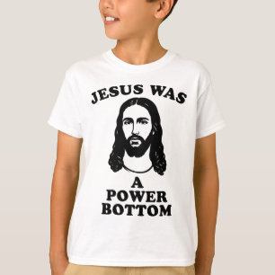 T-shirt Jésus était un bas de pouvoir drôle de fierté Noël