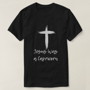 T-shirt Jésus était un Capricorne Drôle cadeau