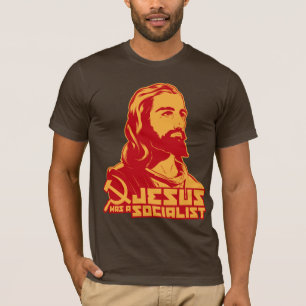 T-shirt Jésus était un socialiste