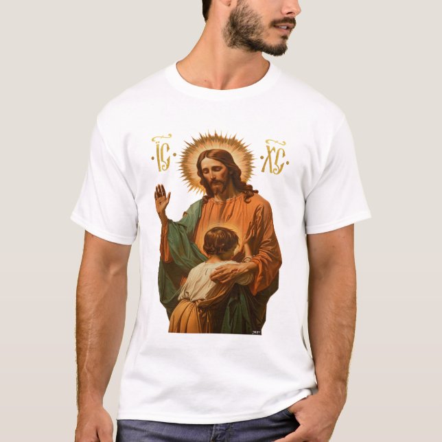 T-shirt Jésus fait le choix (Devant)