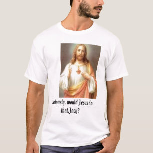 T-shirt Jésus ferait-il cela ? Jeunesse ou adulte S, M, L,