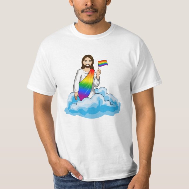 T-Shirt Jésus Fierté (Devant)
