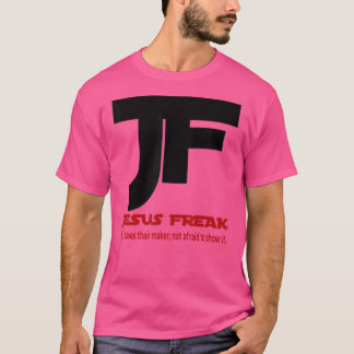 T-shirt Jésus Freak Calligraphie Chrétienne Foi En Dieu