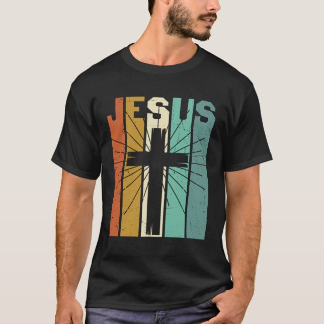 T-shirt Jésus Hommes Femmes Enfants Amusants Christian Bib (Devant)