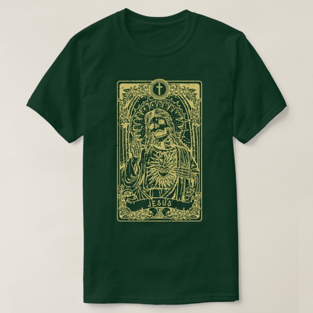 T-shirt Jésus I Tarot d I Fortune Teller (Design devant)