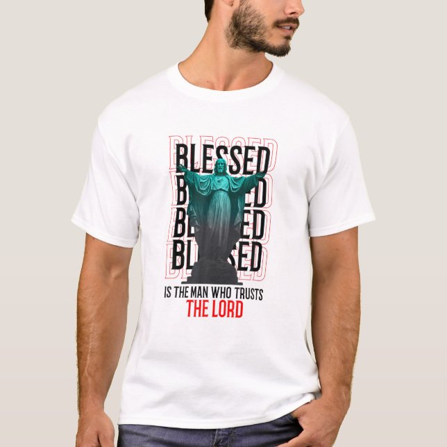 T-shirt Jésus Image Jésus Christ Vêtement Jésus Est Seigne (Devant)