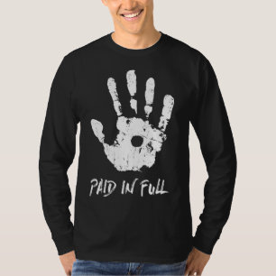 T-shirt Jésus imprimé main, payé en entier - Foi chrétienn
