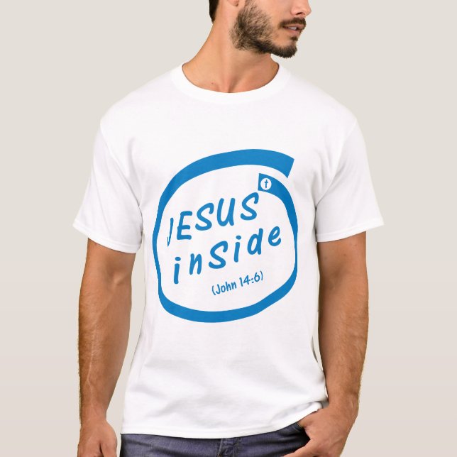 T-shirt Jésus inside (Devant)