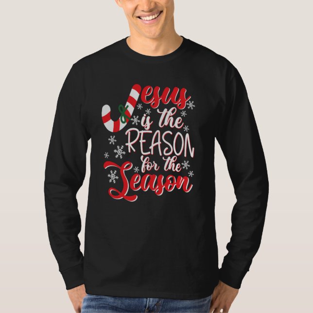 T-shirt Jesus Is The Reason For The Season (Devant)