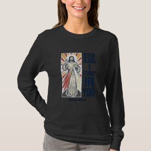 T-shirt Jésus, j'ai confiance en toi Conception de chemise