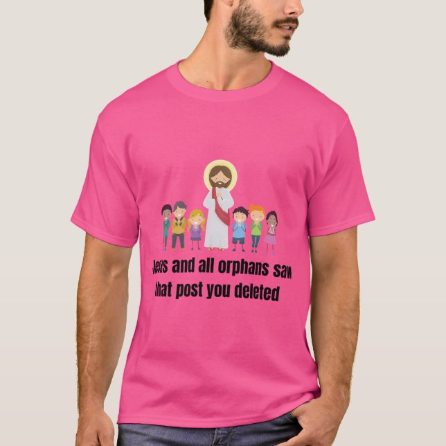 T-shirt Jésus J'Ai Vu Ça (Devant)