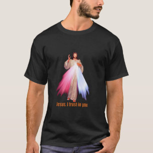 T-shirt Jésus Je fais confiance à Toi, Miséricorde Divine 