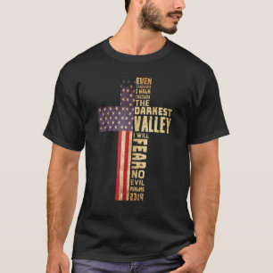 T-shirt Jésus Je Ne Craindrai Pas De Psaumes Maléfiques 23