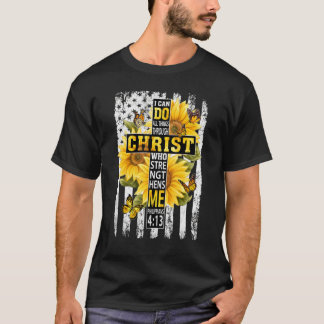 T-shirt Jésus Je Peux Faire Tout Par Le Christ Qui