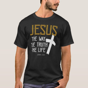 T-shirt Jésus Je Suis La Voie La Vérité Et La Vie
