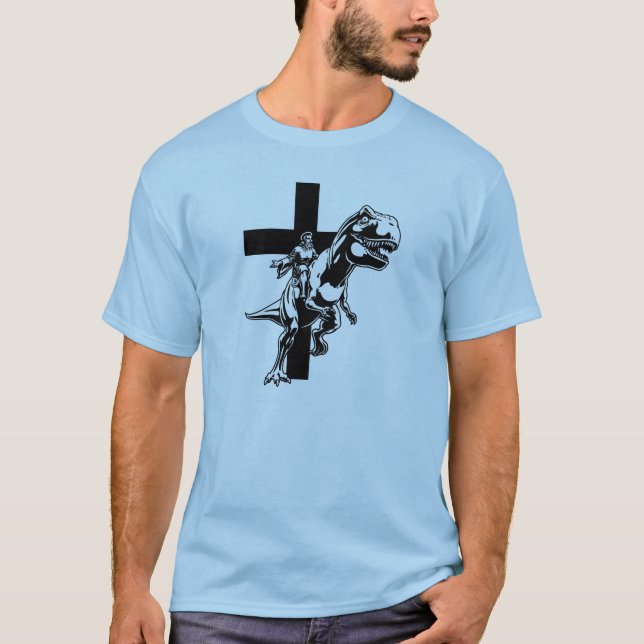 T-shirt Jésus jurassique (Devant)
