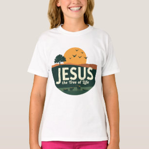 T-shirt Jésus : L'arbre de vie