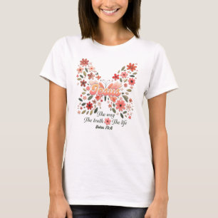 T-shirt Jésus le chemin la vérité la vie 