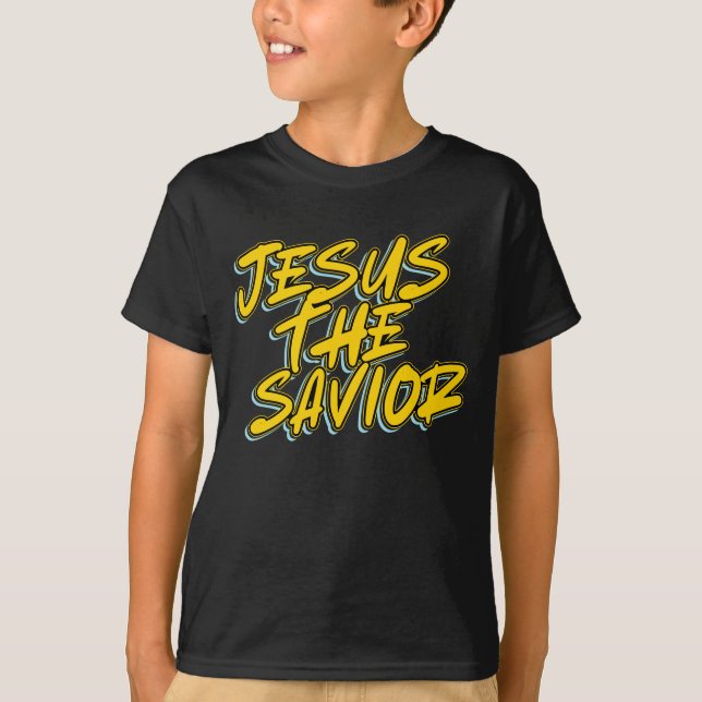 T-SHIRT JÉSUS LE SAUVEUR (Devant)