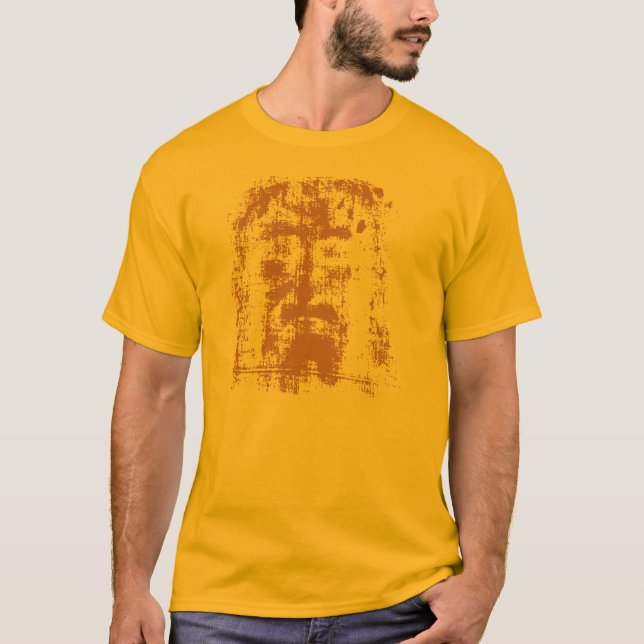 T-shirt Jésus, linceul de Turin (Devant)