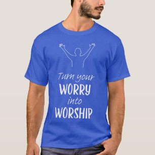 T-shirt Jésus Louer l'Église Dieu chrétien