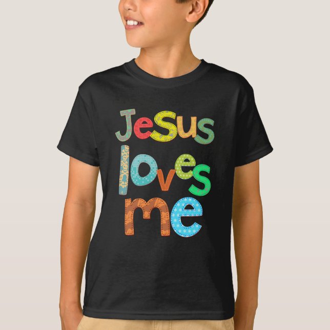 T-shirt Jésus m'aime (Devant)