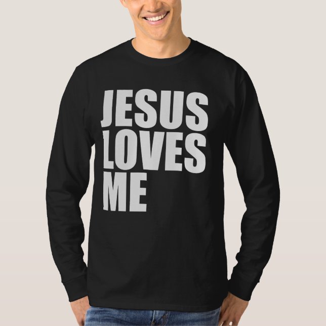T-SHIRT JÉSUS M'AIME (Devant)