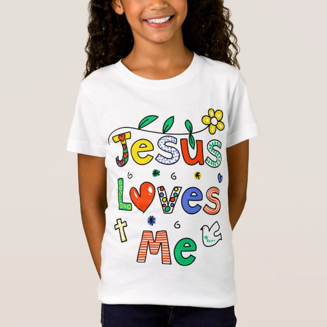 T-Shirt Jésus m'aime (Devant)