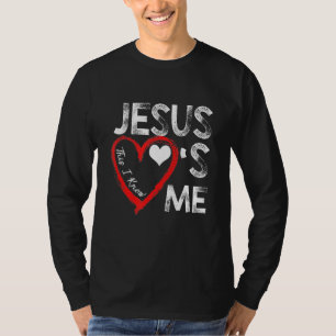 T-shirt Jésus M'Aime Ce Je Connais Jésus Dieu Humour
