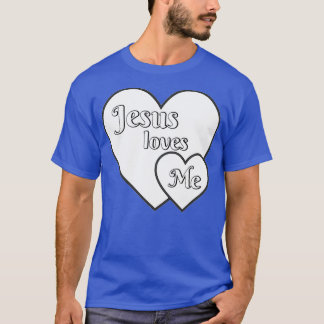 T-shirt Jésus m'aime Parfait Jésus Christ 1