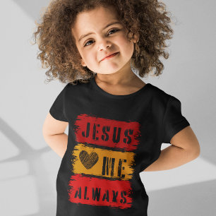 T-Shirt Jésus m'aime toujours - Prière de l'évangile pour