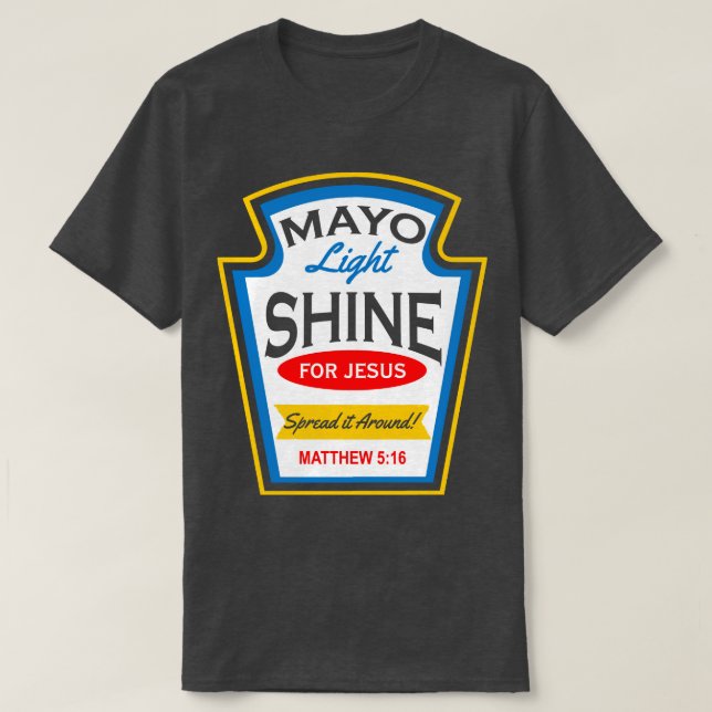 T-shirt Jesus Mayo (Design devant)