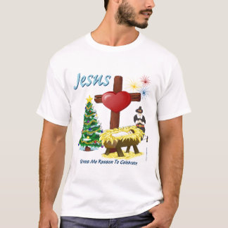 T-shirt Jésus me donne la raison de célébrer la chemise (2