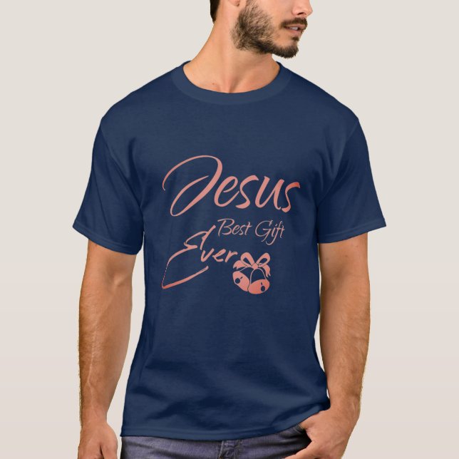 T-shirt Jésus Meilleur Cadeau - Noël (Devant)