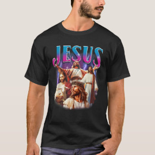T-shirt Jésus Mème drôle Chrétien Dieu Foi Religieux Il