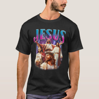 T-shirt Jésus Mème drôle Chrétien Dieu Foi Religieux Il