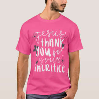 T-shirt Jésus Merci Pour Ton Sacrement