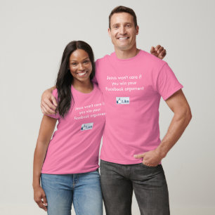 T-shirt Jésus ne s'inquiétera pas si vous gagnez votre
