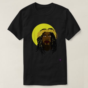 T-shirt Jésus noir   African American Jesus with Dreadloc