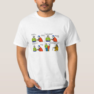 T-shirt Jésus, nous devons parler : Hilarious Tee - shirts