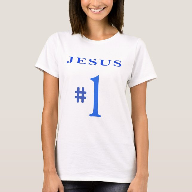 T-shirt Jésus numéro 1 (Devant)