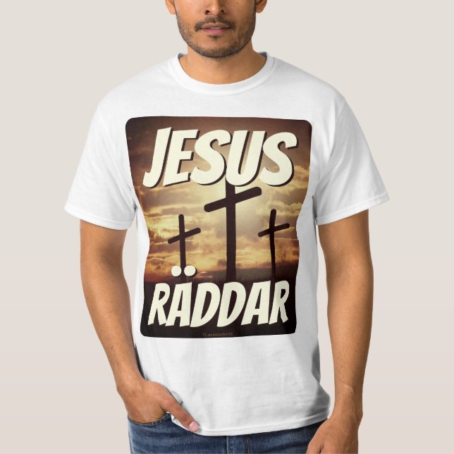 T-shirt — Jesus räddar (Devant)